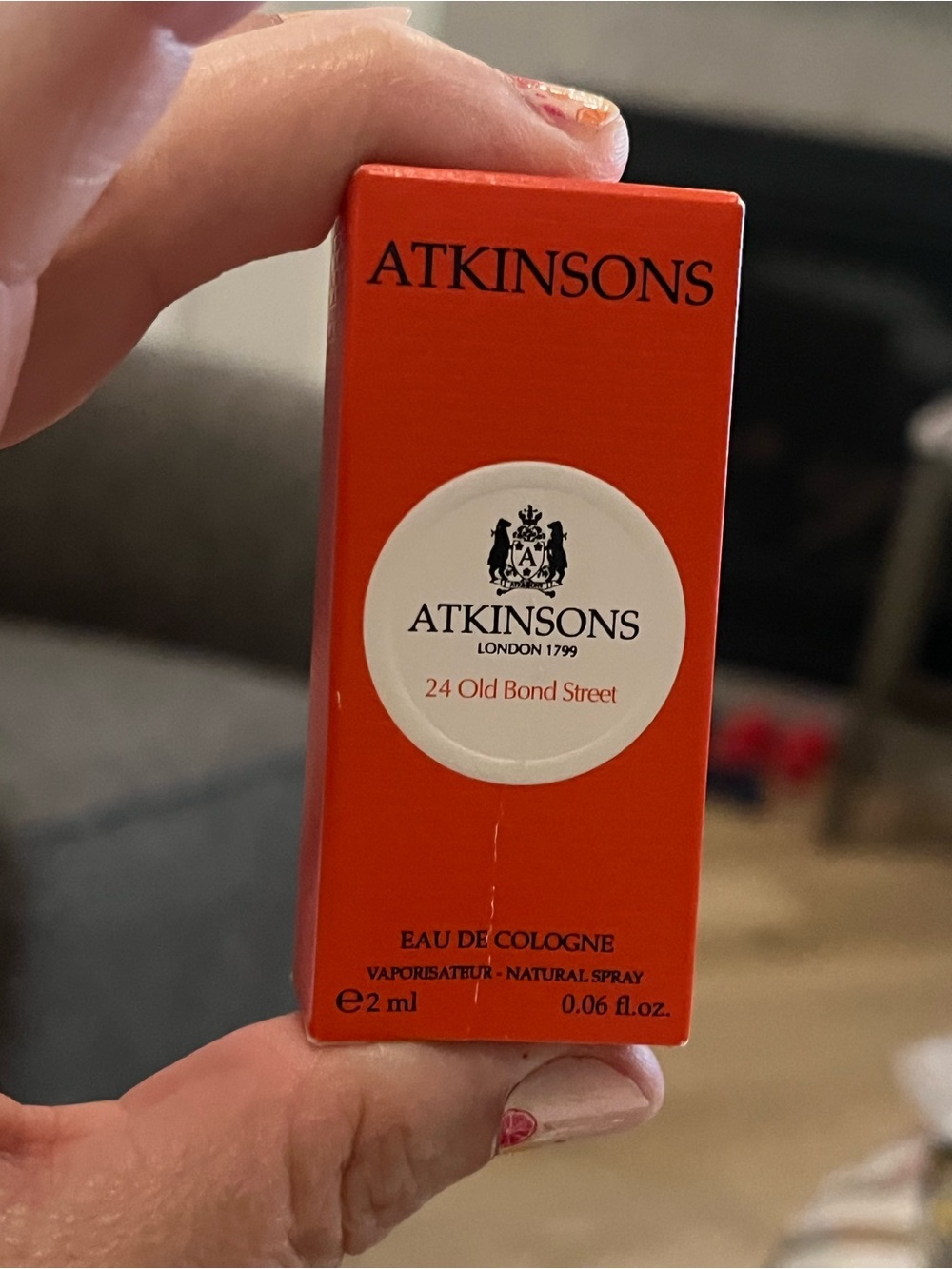 New Sample of Atkinsons 24 Old Bond Street Perfume